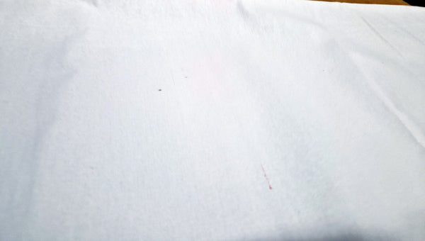 White Plain Fabric - White solid color - 100% cotton (Important: please read)