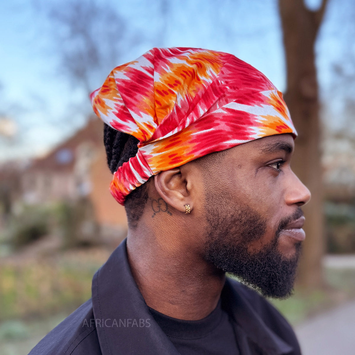 tie dye turban head wrap