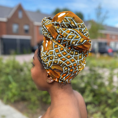 African headwrap - Mustard