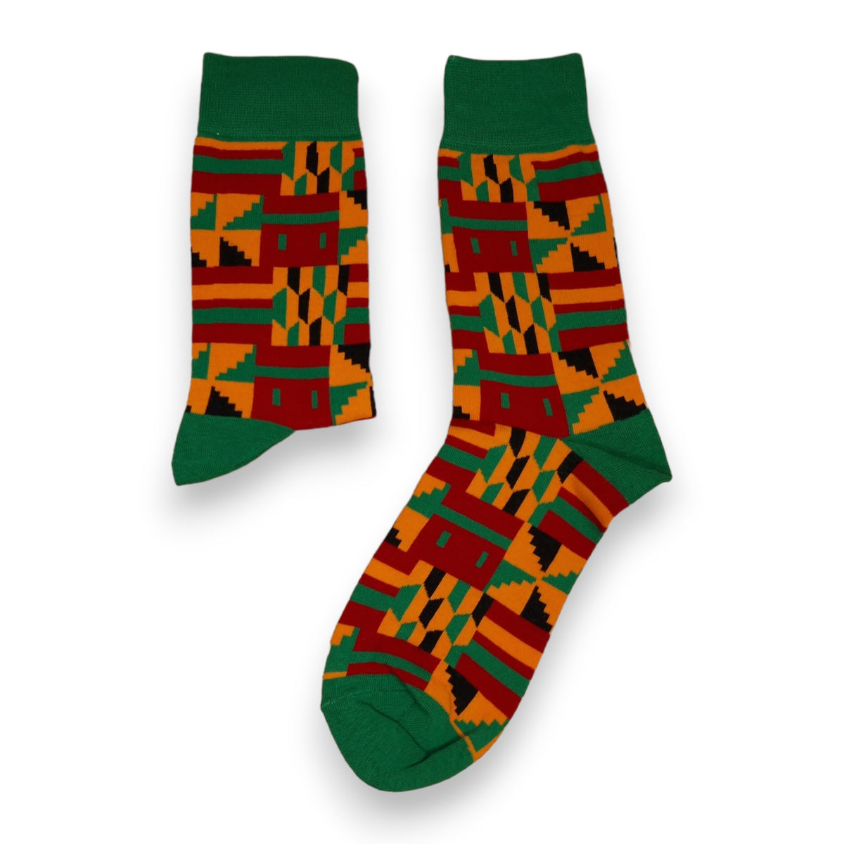 Loc Sock (Orange & Blue Kente) Men main image 4