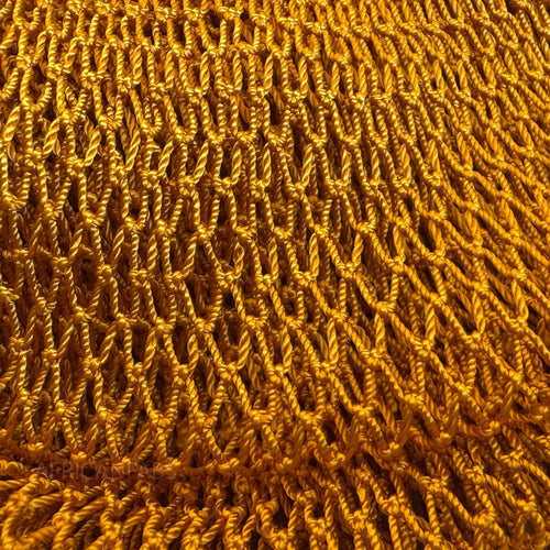 African net sponge / African exfoliating net / Sapo sponge - Mustard