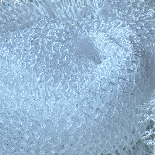 African net sponge / African exfoliating net / Sapo sponge - White
