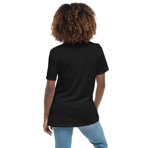T-shirt Women's - Roaring Lion in Nigerian flag D026