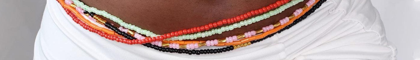 Waist beads - Traditional cord (Non-elastic)