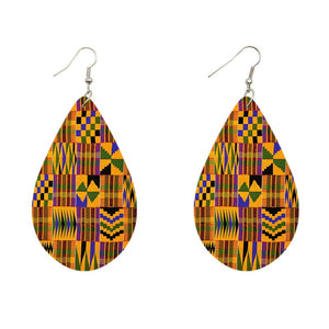 Kente - African inspired earrings