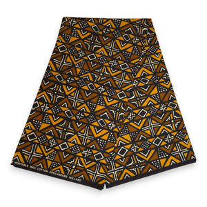 標本 Angola Onymacri langi 17mm African print fabric - Purple Yellow Samakaka / Samacaca (Angola
