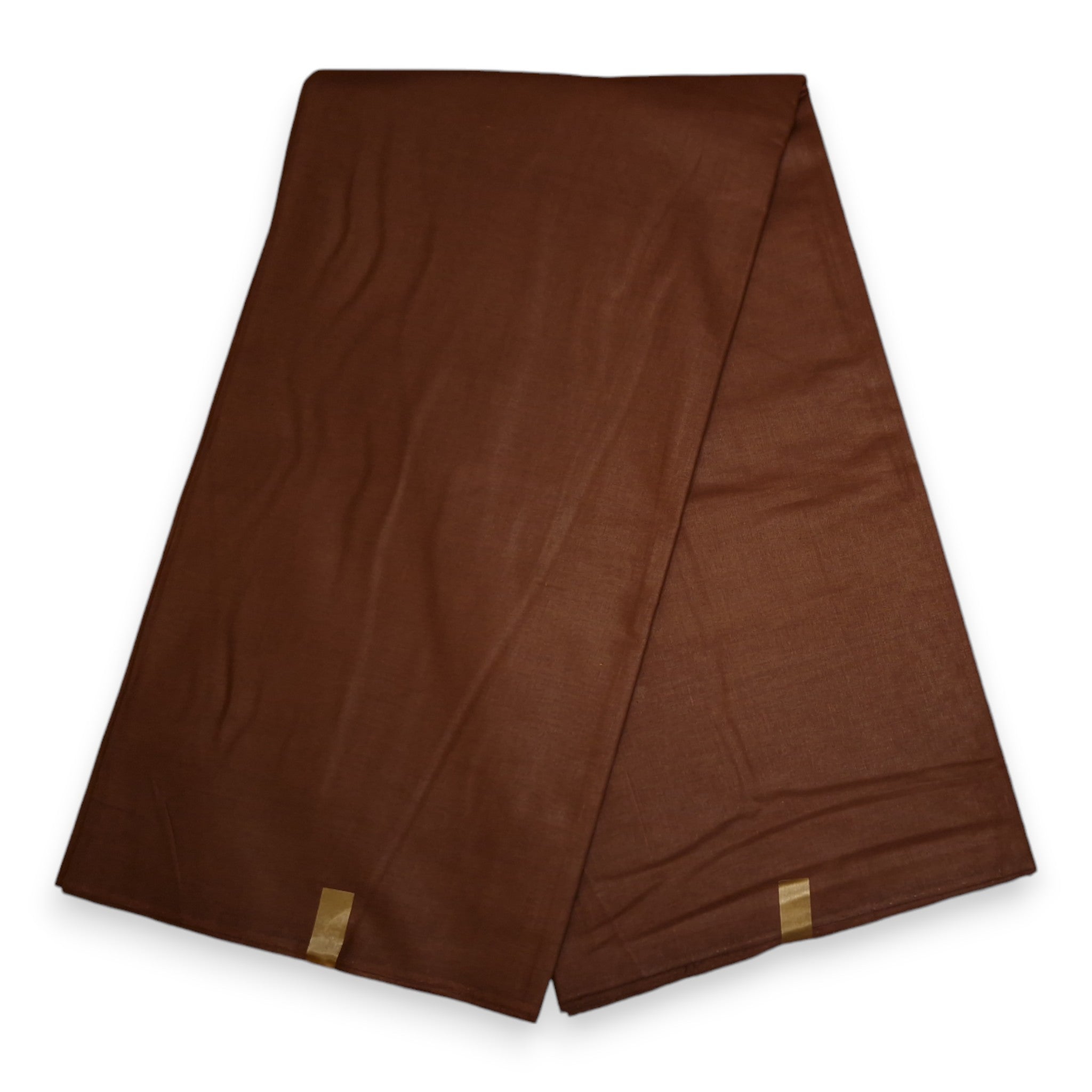 Brown Plain Fabric - Brown solid color - 100% cotton Brown Plain Fabric - Brown solid color - 100% cotton
