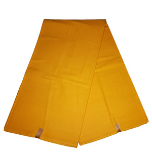 Ochre Yellow Plain Fabric - Ochre Yellow solid color - 100% cotton