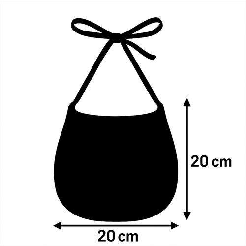 African Print Baby Bib - Blue / Orange kente (Unisex)