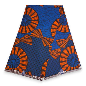 VLISCO Hollandais Wax print fabric - Dark Red ABC Alphabet VL00017