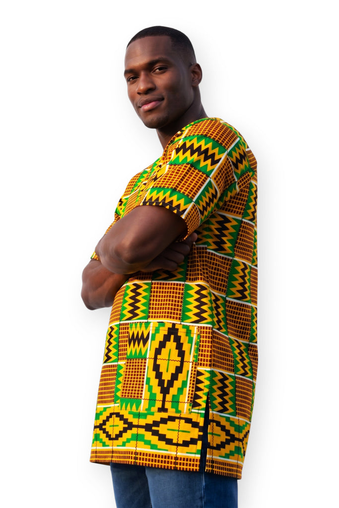 dashiki dress Purple / Red Dashiki Shirt / Dashiki Dress - African print top