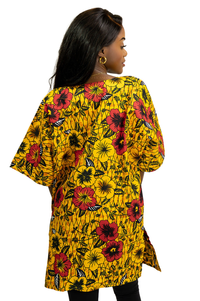 long sleeve dashiki dress African Luxury Long Sleeve Dashiki Dress for Women W250228