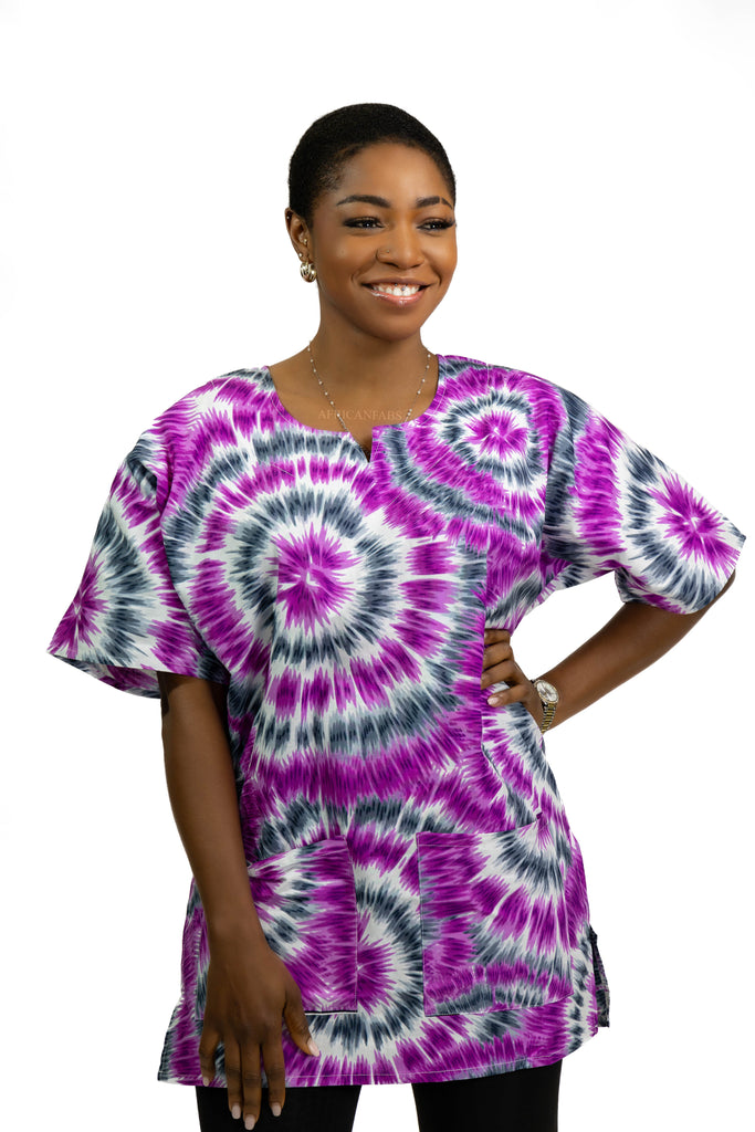 purple tie dye t shirt dress Ninety Percent + Organic Cotton Tie-Dye Oversized T-Shirt Dress