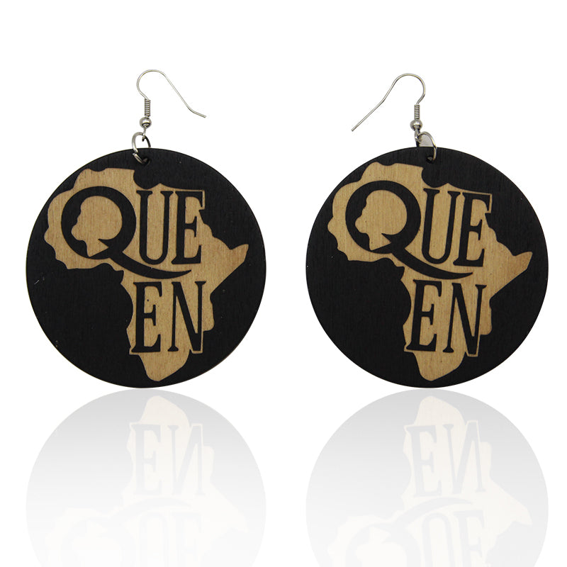 African earrings | Queen
