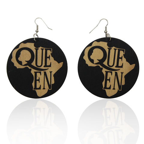 African earrings | Queen