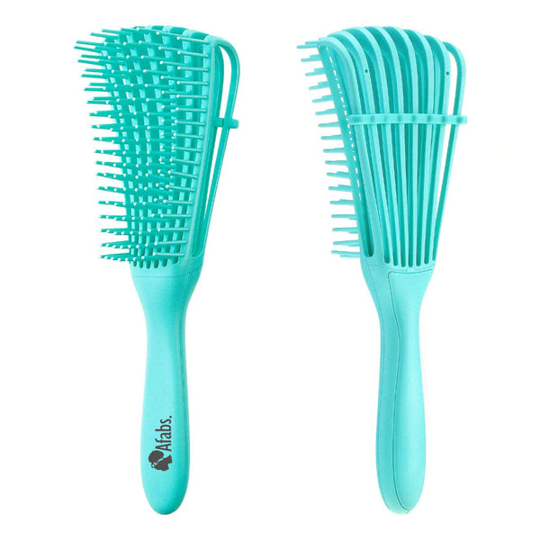 Afabs® Detangler brush | Detangling brush | Comb for curls | Afro hair brush | Green