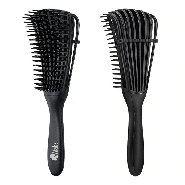 Afabs® Detangler brush | Detangling brush | Comb for curls | Afro hair brush | Black