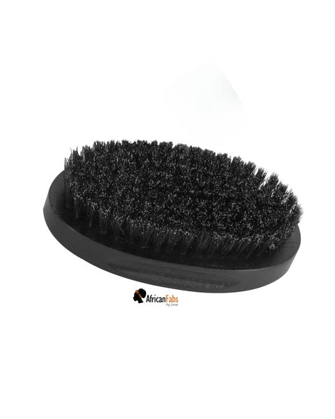 Wave Brush - Soft-Medium 360 Waves brush for hairstyle durag cap - Black - Unisex