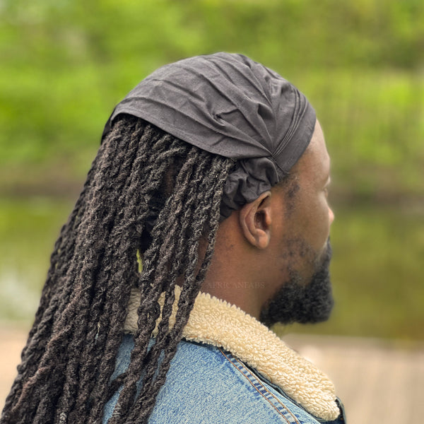 Black Headband - Unisex Adults - Cotton Hair Accessories