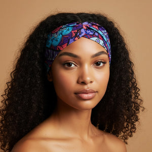 Red Twist Headband - Adults - Hair Accessories – AfricanFabs