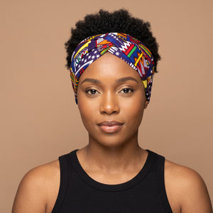 African print Headband - Adults - Hair Accessories - Bronze Vlisco
