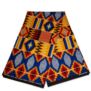 Colorful Kente African Print Fabric by the Yard Ankara Masks -  Finland