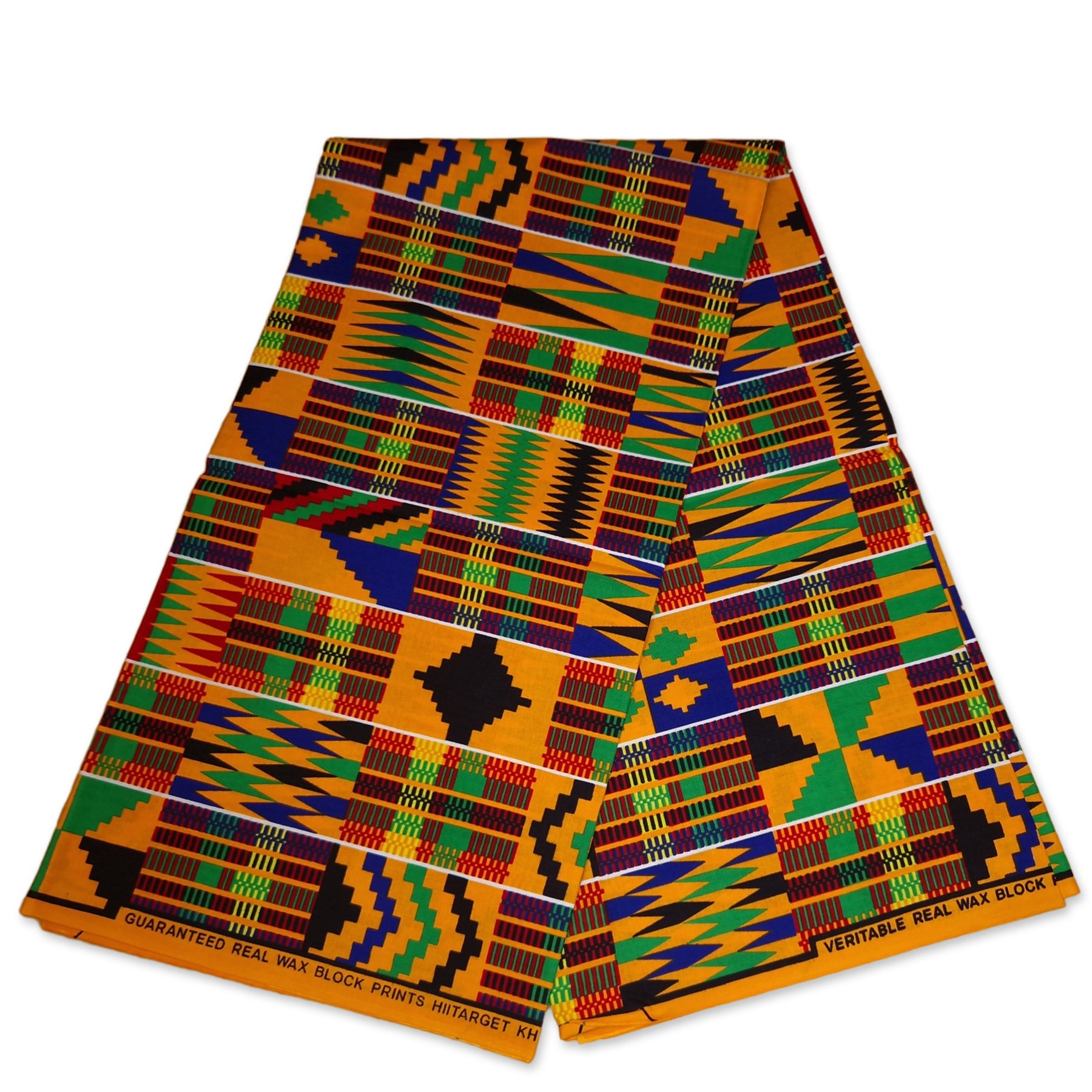 African kente print fabric / Ghana wax cloth KT-3120 - 100% Cotton