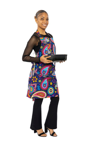African print aprons