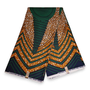 (Important: please read) African print fabric - Multicolor kente - Polycotton