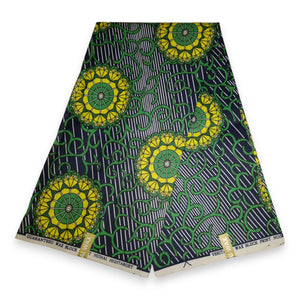 African print fabric - Tribal - Polycotton