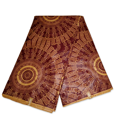 African print fabric - Disk - Polycotton