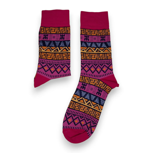 African socks / Afro socks / Set of 3 pairs ENẸIRRỌVBUGIE