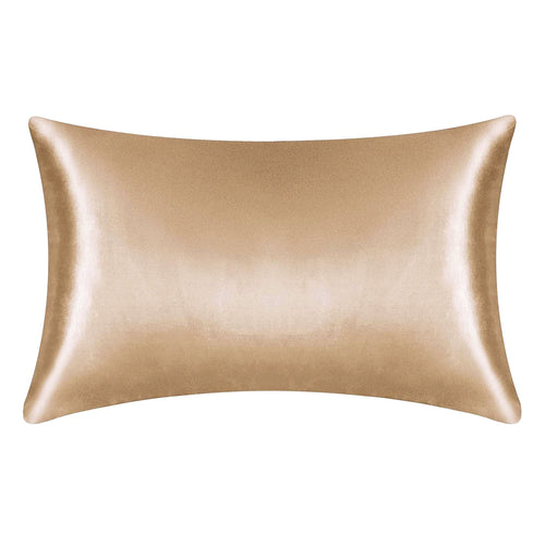 Satin pillow case Light Khaki 60 x 70 cm pillow size - Silky satin pillowcase / cushion cover