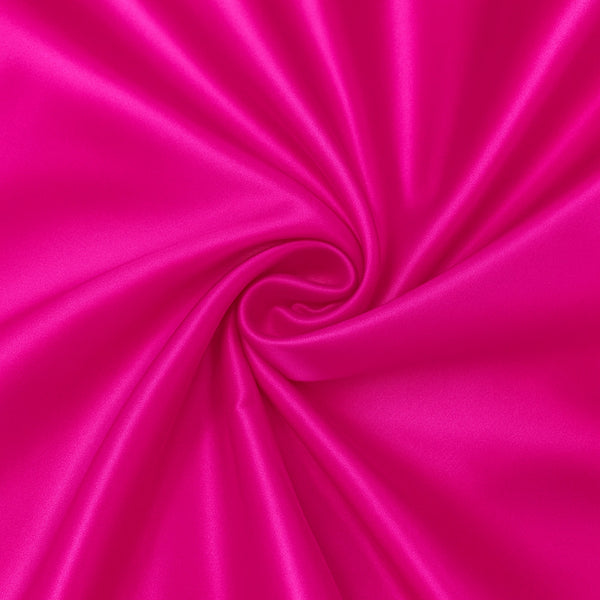 Satin pillow case Fuchsia 60 x 70 cm pillow size - Silky satin pillowcase / cushion cover