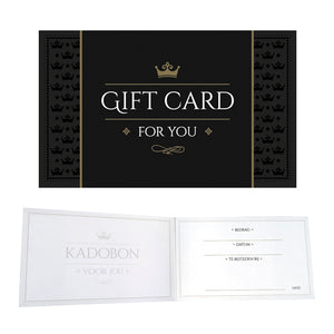 Physical Gift card (Sent by post) - choose the amount yourself.