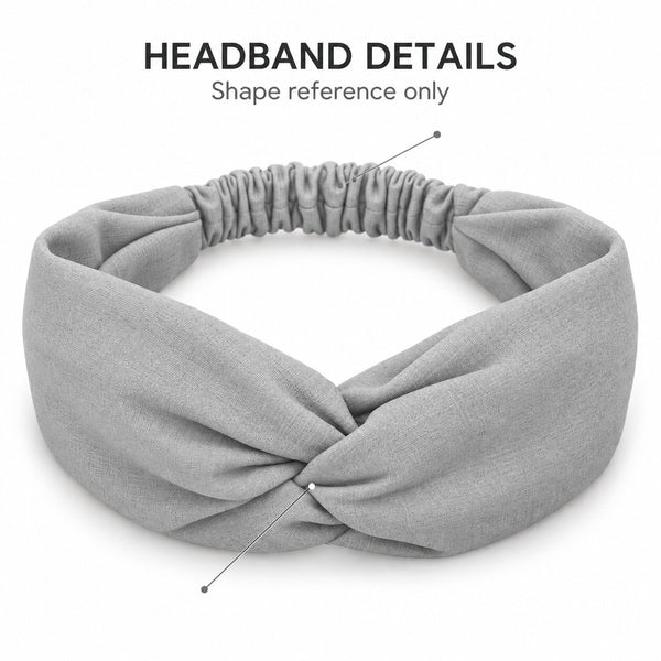 African print Headband - Adults - Hair Accessories - Yellow Flowers