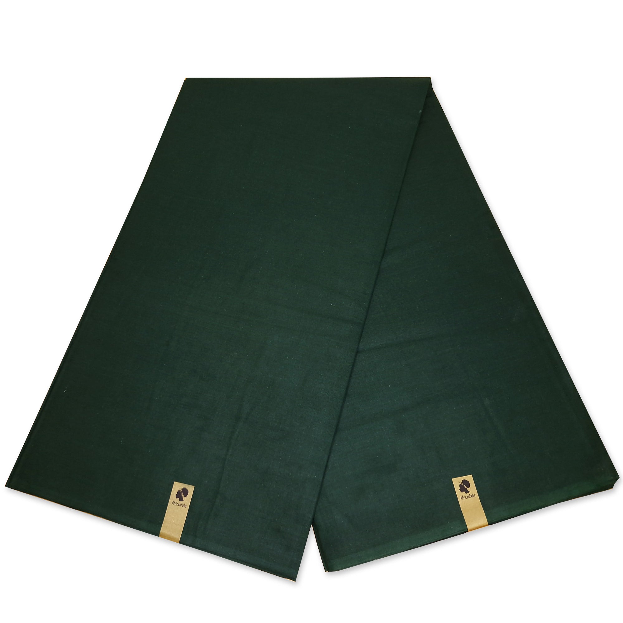 Green Plain Fabric - Green solid color - 100% cotton