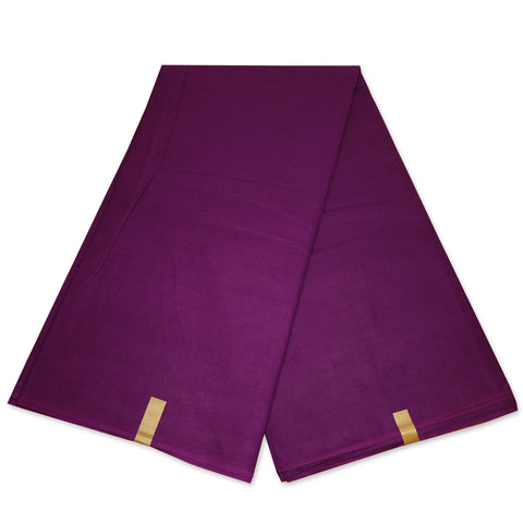 Purple Plain Fabric - Purple solid color - 100% cotton