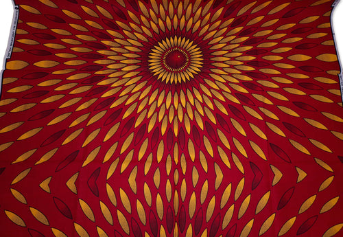 Red Black Green Kente Pattern Ankara Fabric 2 Yards – Reflektion Design
