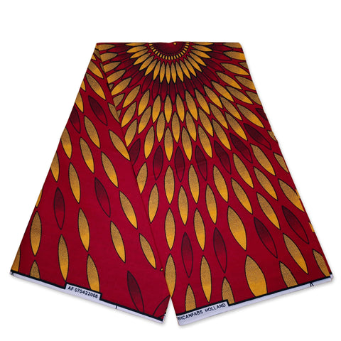 African Kente Print Fabric #1 - 6 Yards