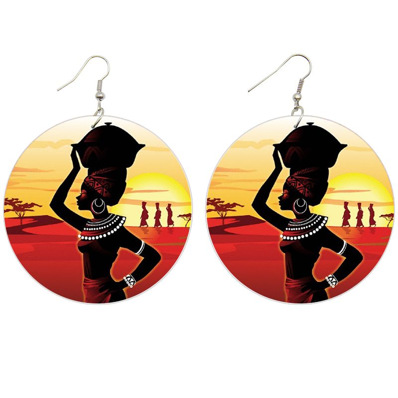 Africa inspired earrings | Horizon in Africa