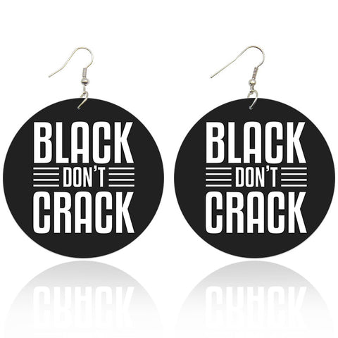 Black don't Crack | African inspired earrings
