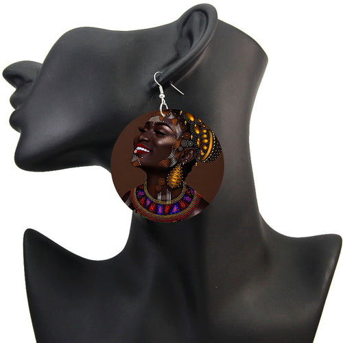 Traditional Portrait | African inspired earrings
