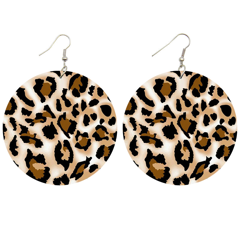 Leopard print | African inspired earrings