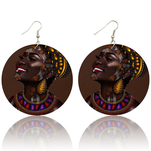 Traditional Portrait | African inspired earrings