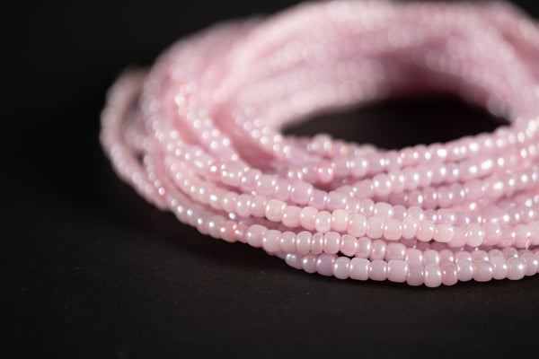 Waist Beads / African Waist Chain - EFE- Pink (elastic)