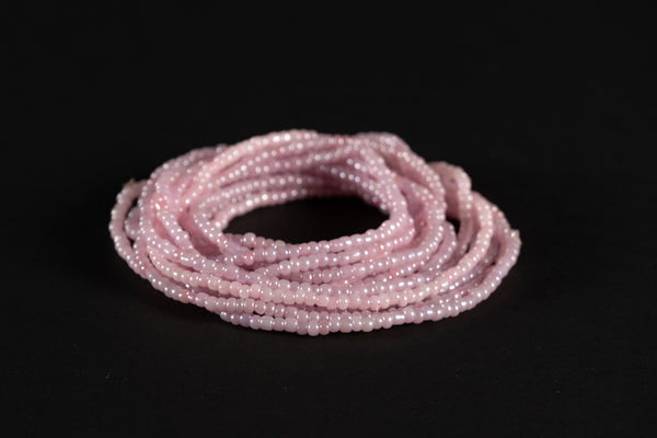 Waist Beads / African Waist Chain - EFE- Pink (elastic)