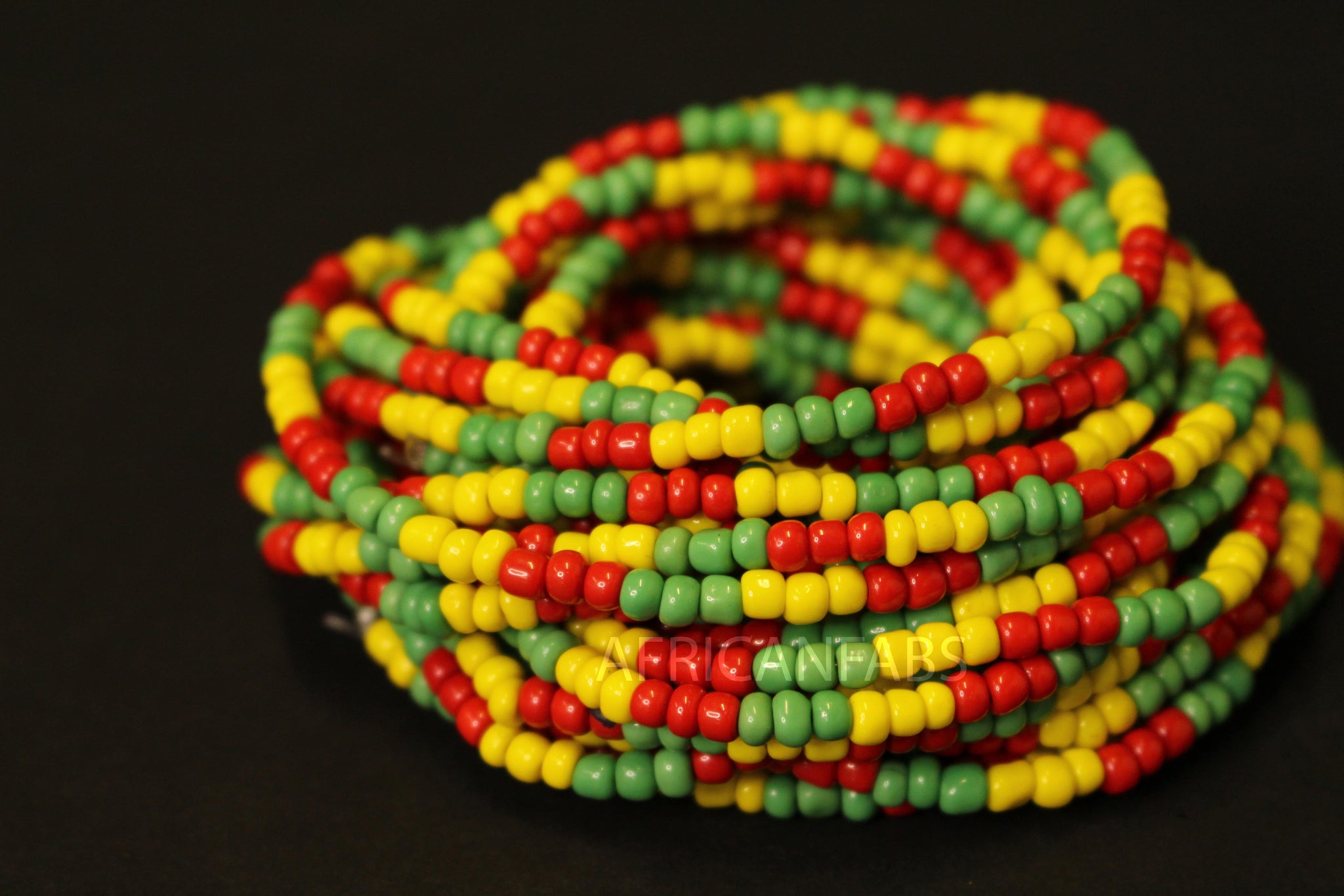 Waist Beads / African Waist Chain - IMUDIASE - multicolor (elastic)