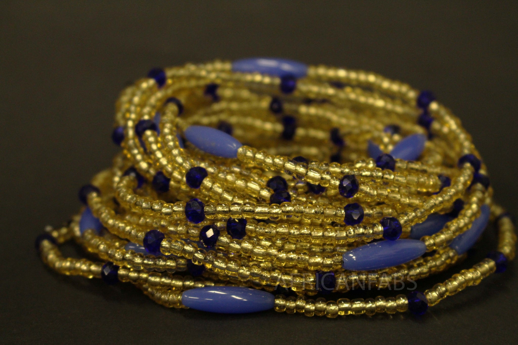 Ocean Blue Bead Assortment for Bracelet Hair Beads Necklace -  Hong Kong