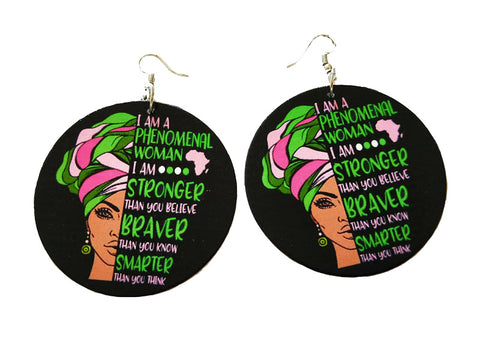Africa inspired earrings | Stronger Braver Smarter